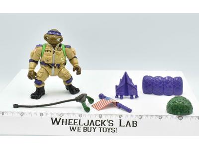 Pro Pilot Don 100% Complete Teenage Mutant Ninja Turtles 1991 Playmates Figure