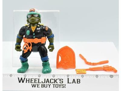 Make My Day Leo 100% Complete Teenage Mutant Ninja Turtle TMNT 1991 Playmates