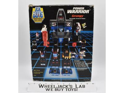 Power Warrior Grungy Complete W Box 1984 Gobots Tonka Vintage Action Figure