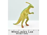 Parasaurolophus 1980s Dinosaur Vintage Larami Rubber Action Figure Toy