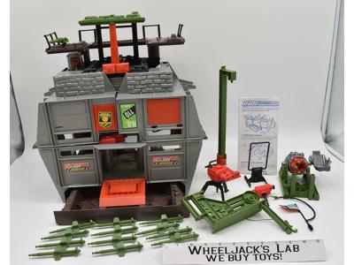 Cobra Command Headquarters WORKS GI Joe 1992 Hasbro Playset Action Figure