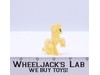 Glitter Applejack My Little Pony Blind Bag Wave 4 Hasbro 2" Mini Figure
