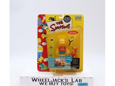 Bart Simpson The Simpsons Playmates World of Springfield Action Figure NEW MOSC
