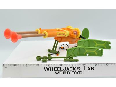Double Plunger Gun 100% Complete TMNT 1989 Vintage Playmates Toys