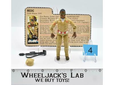 Doc #4 V1 GI Joe 1983 Hasbro Vintage Action Figure