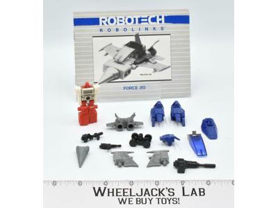 Robolinks Force 20 100% Complete W/Manual  Revell 1985 Vintage Action Figure