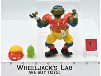T.D. Tossin' Leo #1 Teenage Mutant Ninja Turtles 1991 Playmates Action Figure