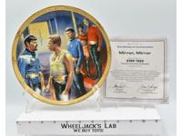 Mirror Mirror The Comm. Collection Plate Star Trek 1986 The Hamilton Collection