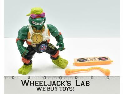 Rappin' Mike Teenage Mutant Ninja Turtles TMNT 1991 Playmates Action Figure