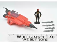 Stellar Stiletto 100% Complete 1988 GI Joe Cobra ARAH Hasbro Vehicle