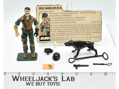 Mutt #3 V1 100% Complete ARAH GI Joe Vintage Hasbro 1984 Action Figure