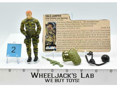 Rip Cord #2 V1 100% Complete 1984 GI Joe ARAH Hasbro Vintage Action Figure
