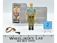 Chuckles #2 V1 100% Complete 1987 GI Joe ARAH Hasbro Vintage Action Figure