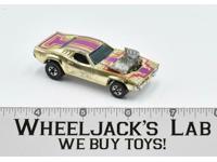 Rodger Dodger Gold Chrome 1970 Mattel Vintage Hot Wheels
