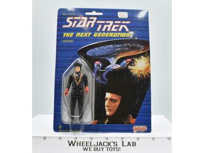 Q Powerful Alien Enemy Star Trek The Next Generation MOSC Galoob 1988 Vintage