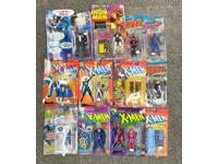 Lot of 12 Marvel Comics Action Figures 1990's Toy Biz New on Card