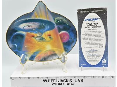 Engage The Next Generation Plate Star Trek 1996 The Hamilton Collection