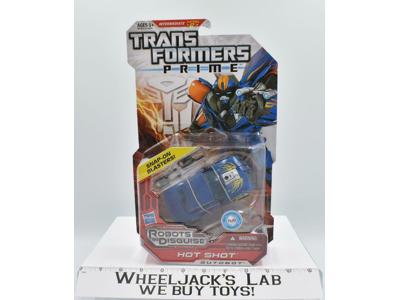 Hot Shot Robots in Disguise Prime Deluxe Class Transformers Hasbro MOSC 2011