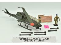 Dragonfly #1 Assault Copter W/ Wild Bill 1983 G.I. Joe Cobra Vehicle