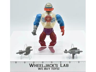 Roboto 100% Complete He-Man Masters of the Universe MOTU Vintage 1985 Mattel