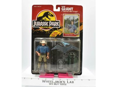 Alan Grant W/Bola Launcher Jurassic Park Series 1 1993 Kenner NEW MOSC SEALED
