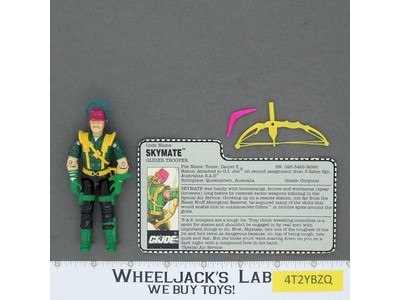 Skymate V1 100% Complete G.I. Joe 1991 Hasbro Vintage Action Figure