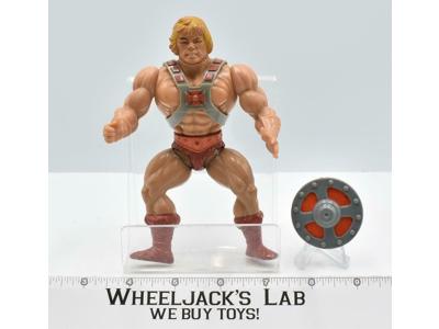 He-Man SOFT HEAD 1982 He-Man Masters of the Universe MOTU Mattel Figure