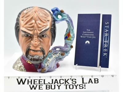 Lieutenant Commander Worf Toby Jug Star Trek Deep Space Nine 1999 Franklin Mint