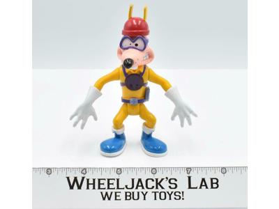 Darkwing Duck Megavolt Disney 1991 Playmates Vintage Action Figure WORKS