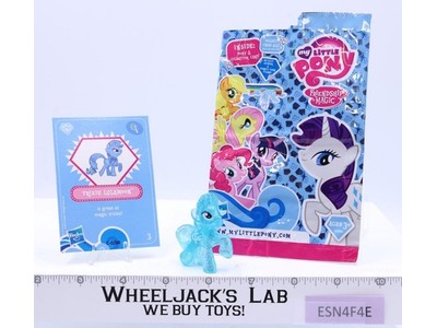 Glitter Trixie Lulamoon My Little Pony Blind Bag Wave 4 Hasbro 2" Mini Figure