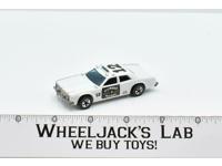 Highway Patrol Car 12 White 1977 Hot Wheels Mattel Vintage