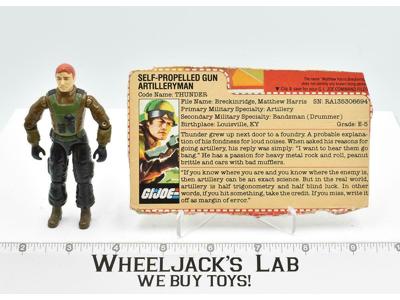 Thunder V1 1984 GI Joe ARAH Hasbro Vintage Action Figure