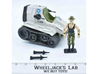 Triple T W/ Sgt.Slaughter 1986 GI Joe ARAH Hasbro Vintage Action Figure Vehicle