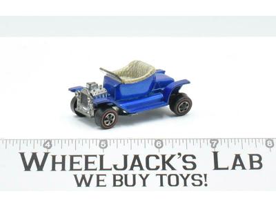 Hot Heap Blue (Tilted) 1968 Redline Hot Wheels Mattel Vintage Redline RL