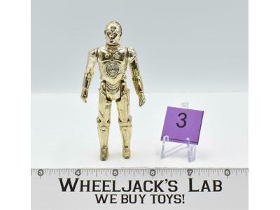 C-3PO #3 100% Complete Star Wars 1977 Kenner Vintage Action Figure No Repro