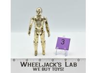 C-3PO #3 100% Complete Star Wars 1977 Kenner Vintage Action Figure No Repro