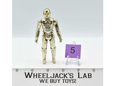 C-3PO #5 100% Complete Star Wars 1977 Kenner Vintage Action Figure No Repro