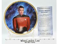 Ensign Wesley Crusher The Next Gen Plate Star Trek 1993 Hamilton Collection