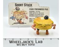 Short Stack W/Card Food Fighters 1988 Mattel Vintage Action Figure