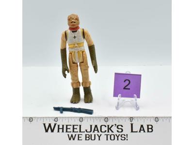 Bossk Bounty Hunter #2 100% Complete Star Wars ESB 1980 Kenner Figure NO REPRO