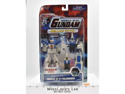 GP-01 FullBurnern #1 0083 Deluxe Edition Mobile Suit Gundam 2001 Bandai NEW MOSC