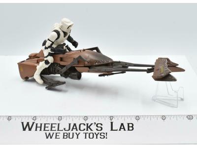 Imperial Speeder Bike W/Trooper Star Wars Power of the Force 1995 Hasbro Vehicle