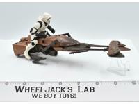 Imperial Speeder Bike W/Trooper Star Wars Power of the Force 1995 Hasbro Vehicle