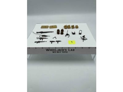Lot #1 Battle Gear Accessory 1 Set 1 1983 Weapons GI Joe Vintage Action Figure
