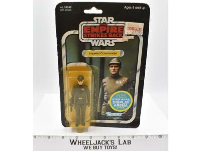 Imperial Commander MOSC 45 Back Star Wars ESB 1981 Vintage Kenner