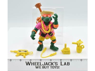 Beachcombin' Mike 100% Complete Teenage Mutant Ninja Turtles TMNT 1992 Playmates