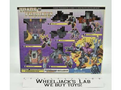 Piranacon Seacon Timelines 2008 Hasbro Transformers Collector's Club SEALED MISB