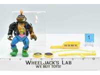 Punker Don #1 100% Complete Teenage Mutant Ninja Turtles 1991 Playmates Figure