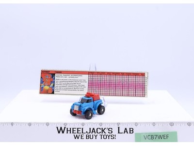 Gears Minibot 100% Complete Vintage 1984 G1 Transformers Hasbro Action Figure