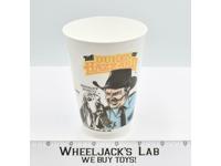 Dukes Of Hazzard Plastic McDonalds Sheriff Rosco Cup 1982 Warner Bros Vintage
